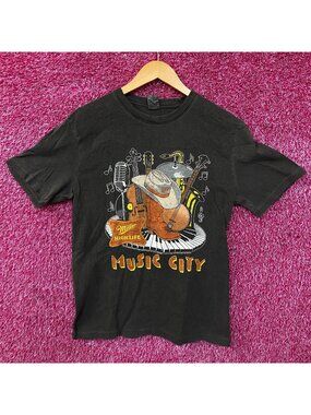 Miller High Life Music City Vintage Style Graphic T-Shirt Small